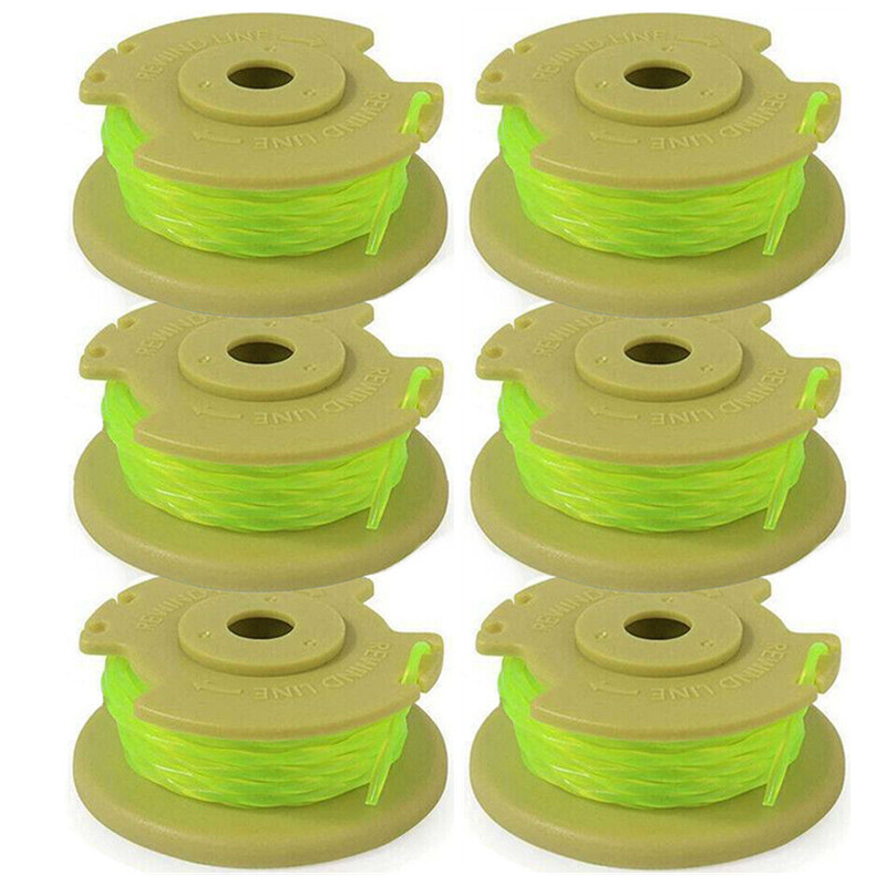 6Pack Weed Wacker String Trimmer Twisted 0.080 In Line for Ryobi Replacement US