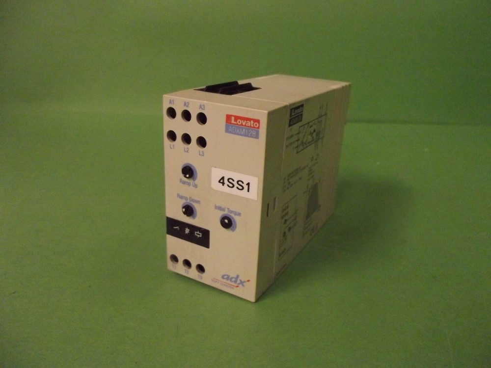 Lovato Soft start Adxm12b+a-start Control Relay