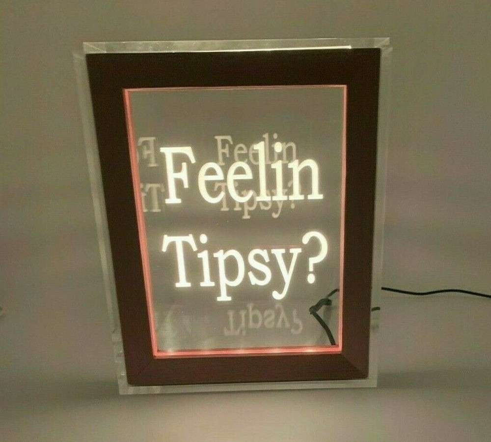 Personalized Tip Box Raffle Fund Raiser Donation Jar Engraved Light Changing LED