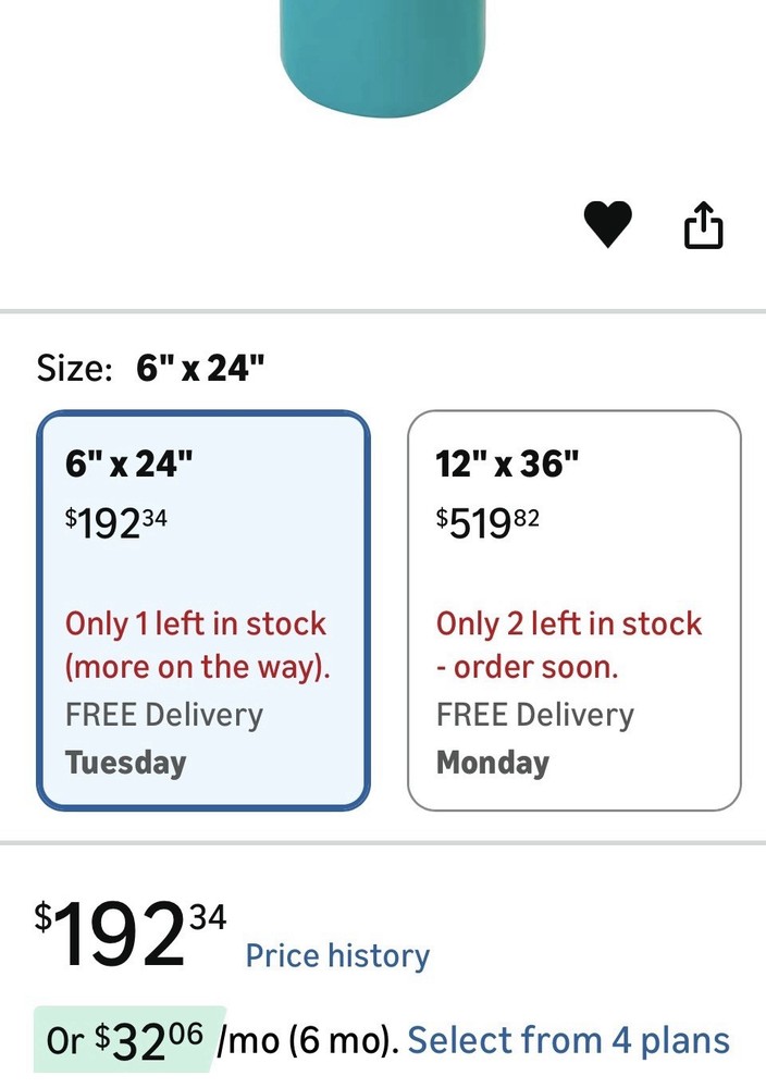 Tumble Forms 2 Roll Firm Therapy Roll 6” X 24”