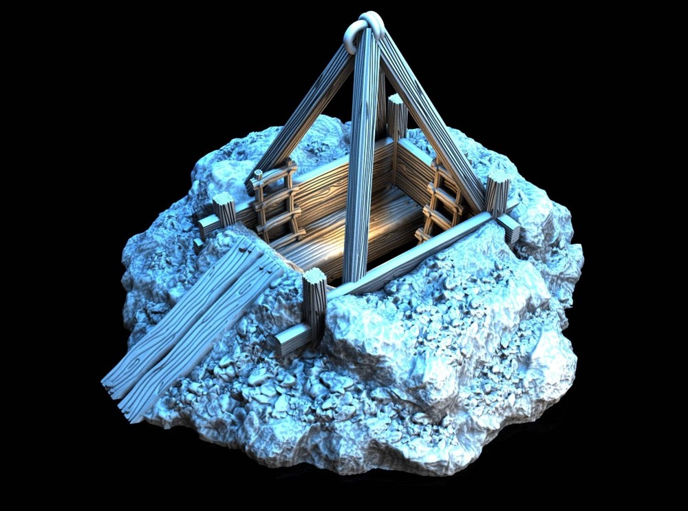 Mine - 28mm DND/Wargame/RPG Terrain