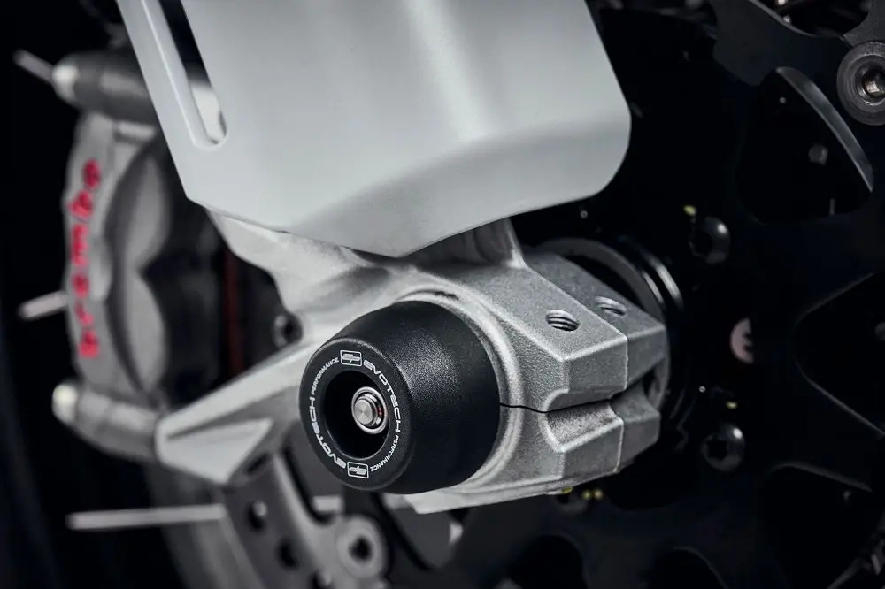 Evotech Performance Front Axle Sliders Ducati DesertX 2022-