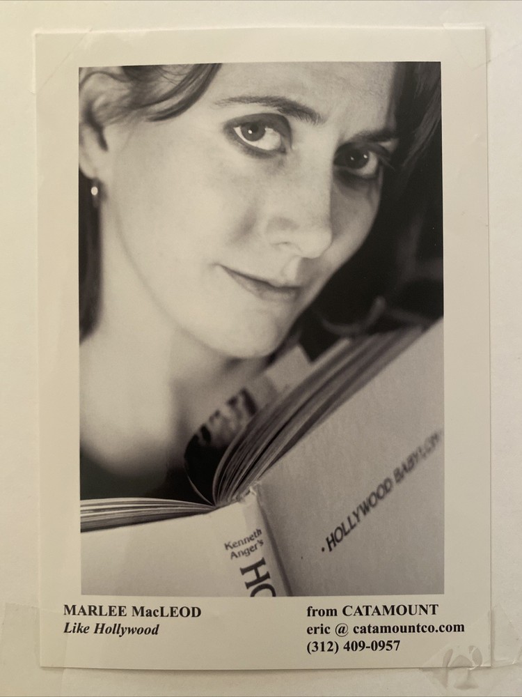 Marlee MacLeod Press Photo 5x7”. See Description.