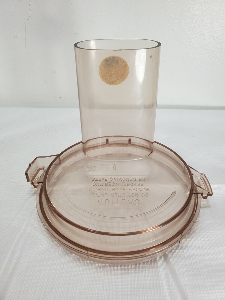 Hamilton Beach Scovill Food Processor Model 702 Work Bowl + Lid & Pusher