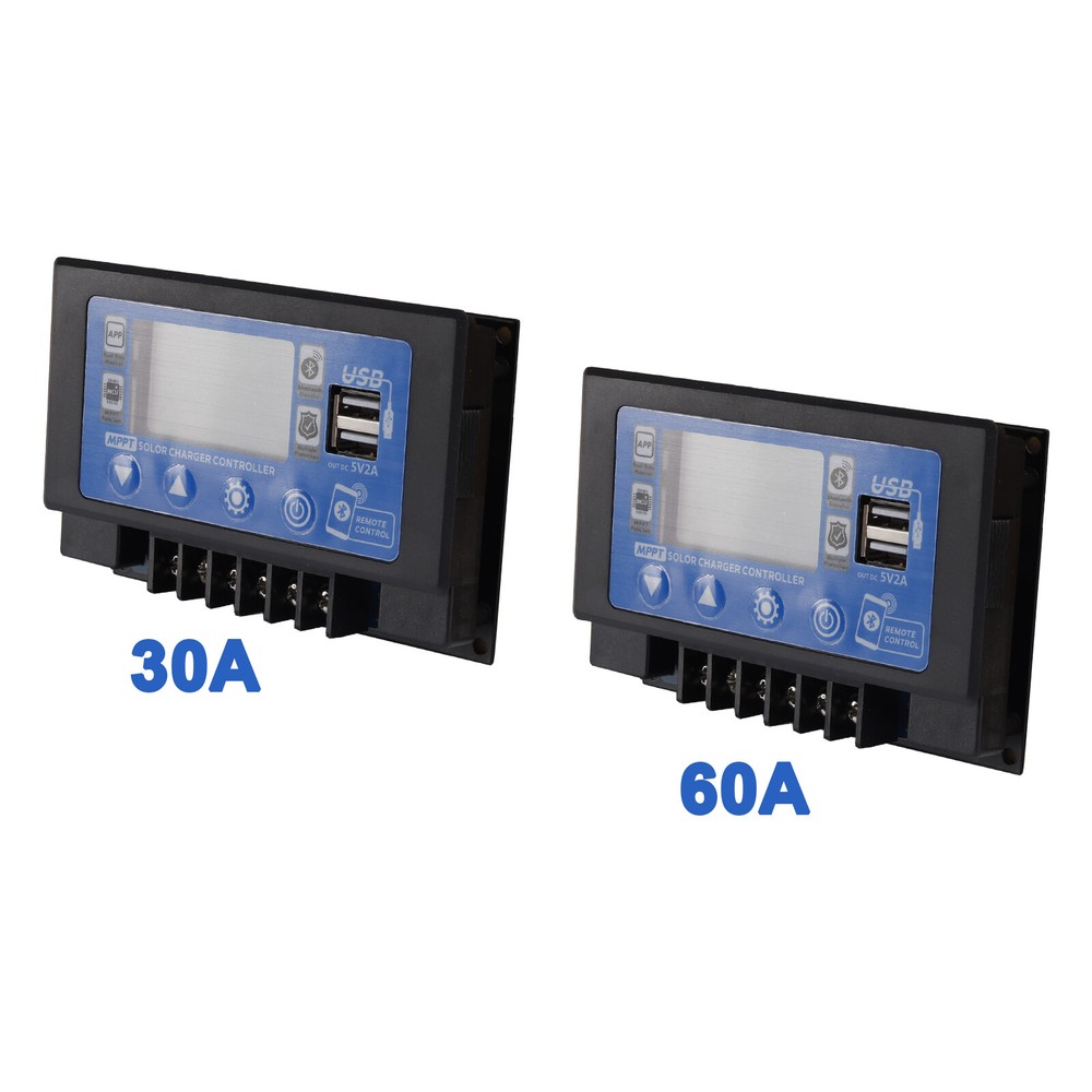 30A/60A Embedded MPPT Solar Controller Bluetooth APP Intelligent Solar Control