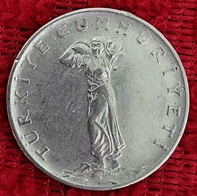 1968 TURKEY 25 KURUS COIN - *C311