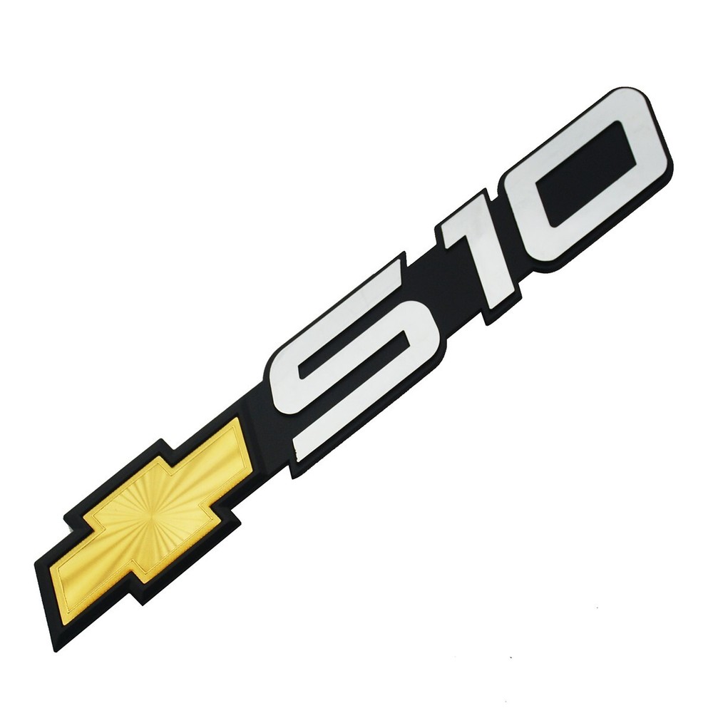 Chrome 1994-2004 S10 EMBLEM DOOR TAILGATE S10 EMBLEM 15629983