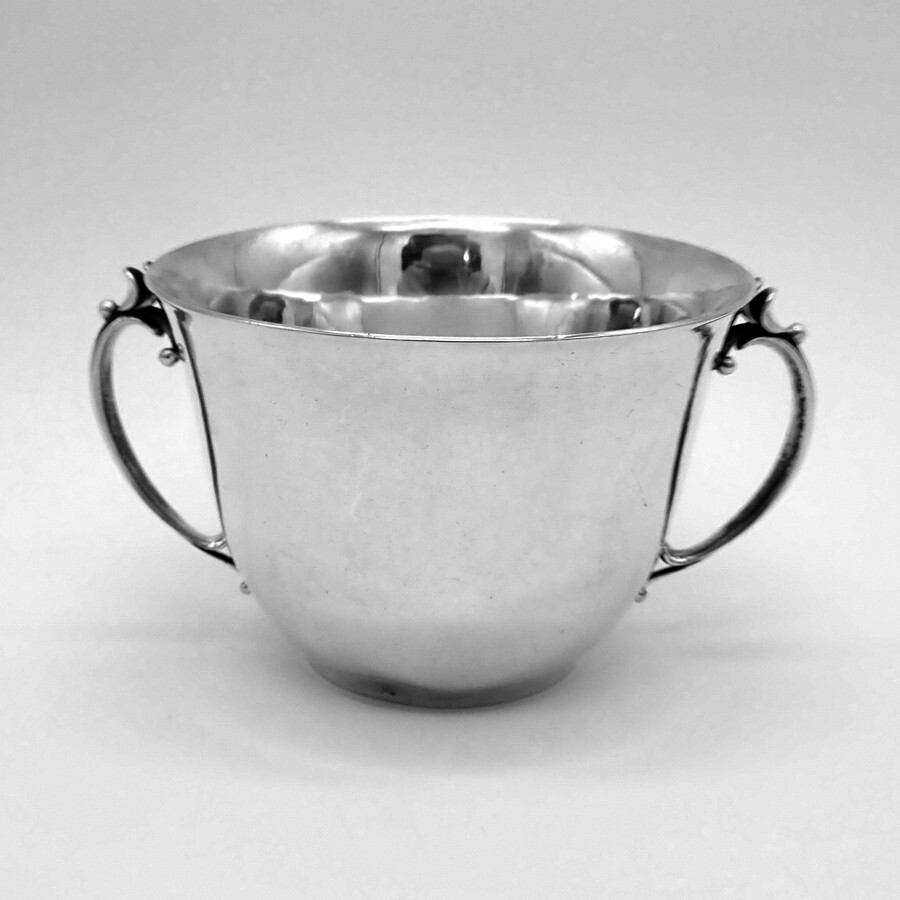 Georg Jensen Two Handled Cup Bowl 456 Sterling Silver Denmark