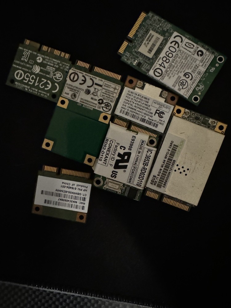 Laptop Wireless Cards - Assorted lot - Multiple Brands