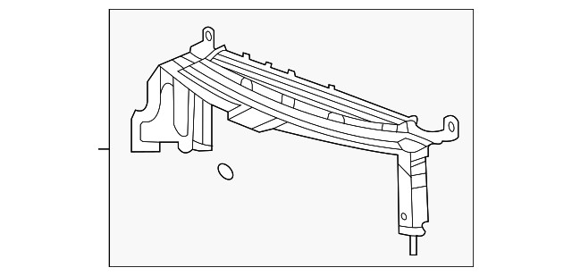 Genuine GM Upper Baffle 60005608