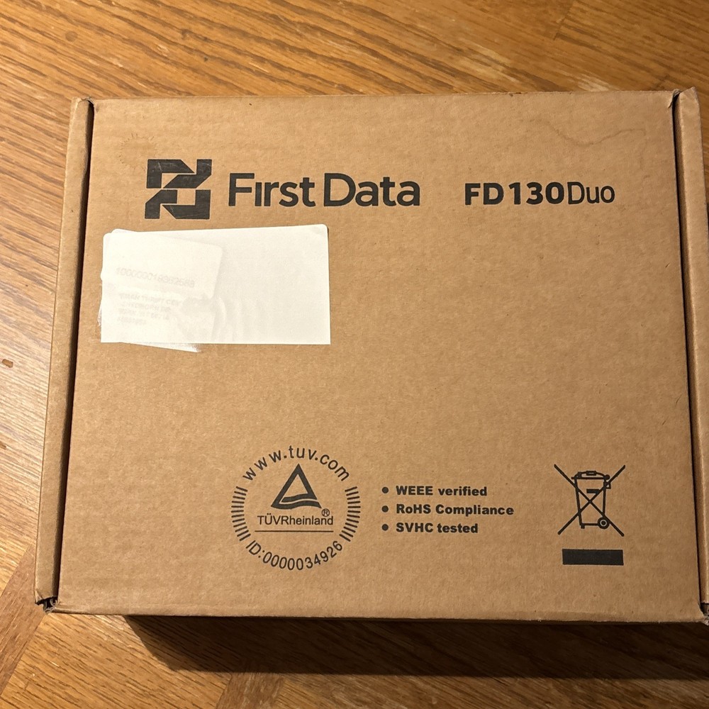 First Data FD130 DUO Credit Card Terminal
