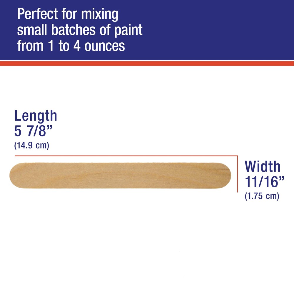 Small Batch Paint Mix Sticks, 50 Per Box