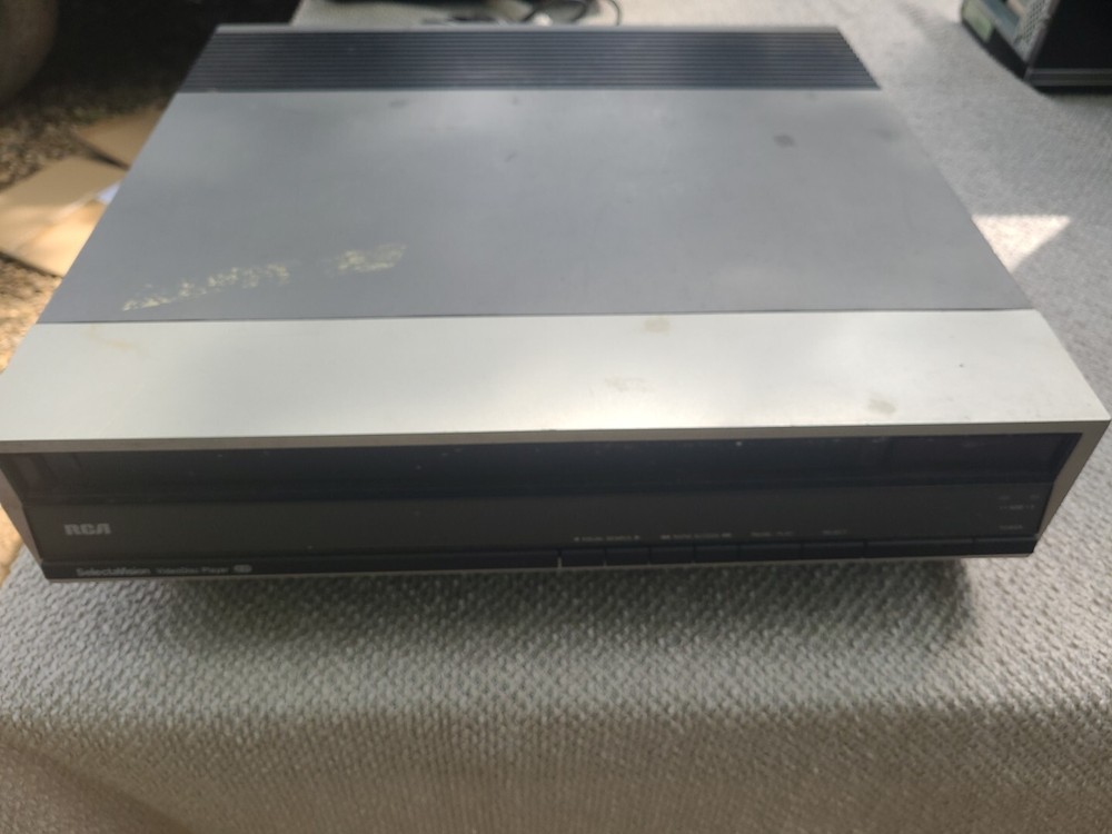 RCA Selectavision Videodisc Player CED Vintage Model SFT 100