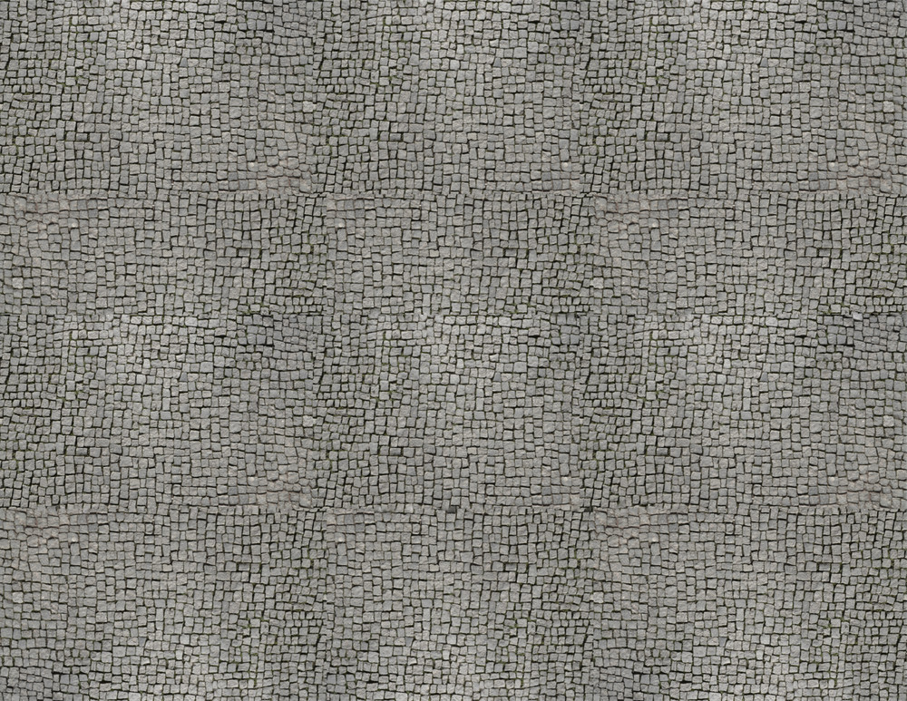 S Scale Gray Cobblestone Model Train Scenery Sheets 5 Seamless 8.5x11