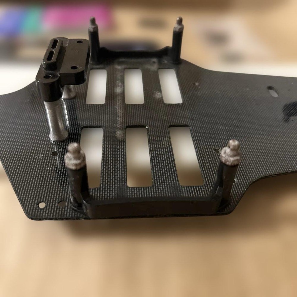 Tamiya OP99 Manta Ray FRP Chassis Conversion Set TA02 FF RC Parts