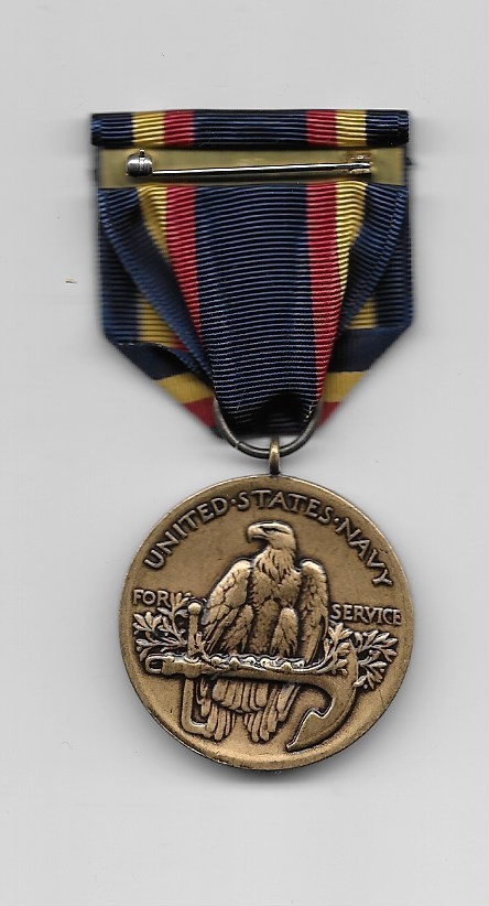 YANGTZE SERVICE CAMPAIGN MEDAL - U S NAVY
