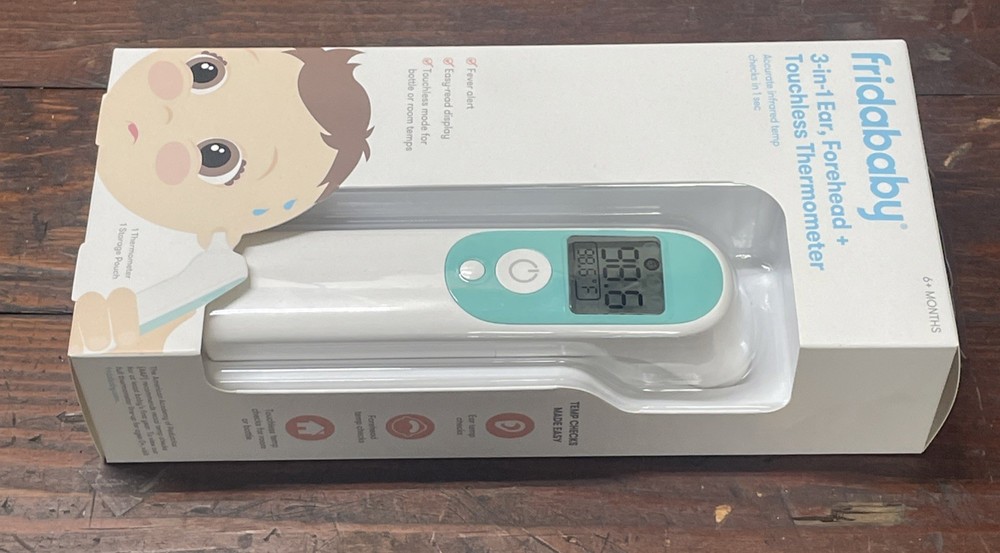 FridaBaby Forehead Thermometer - White