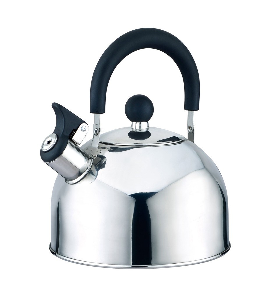 Kitchen Sense Stainless Steel Stovetop Whistling Tea Kettle with Nylon Handle...