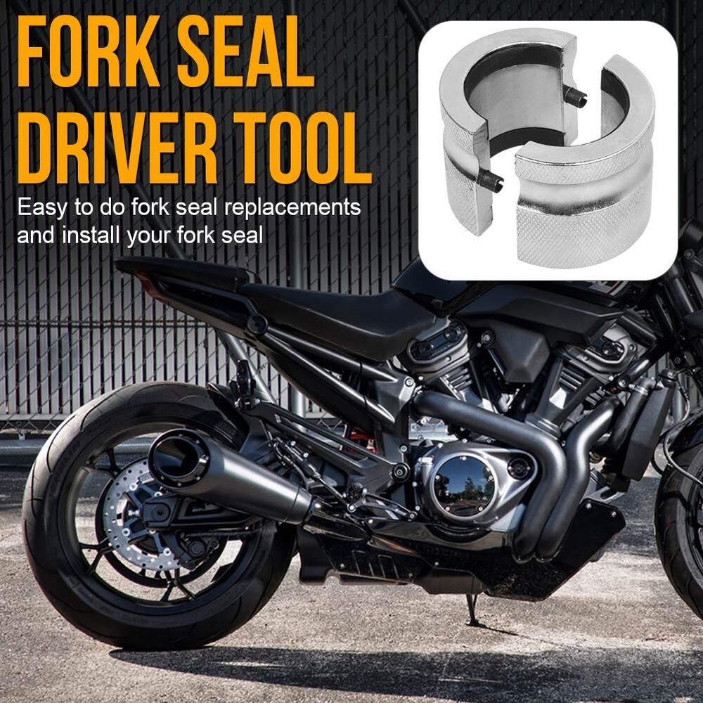 Motorcycle Adjustable Fork Seal Driver Tool 39Mm-50Mm for Easy Installation