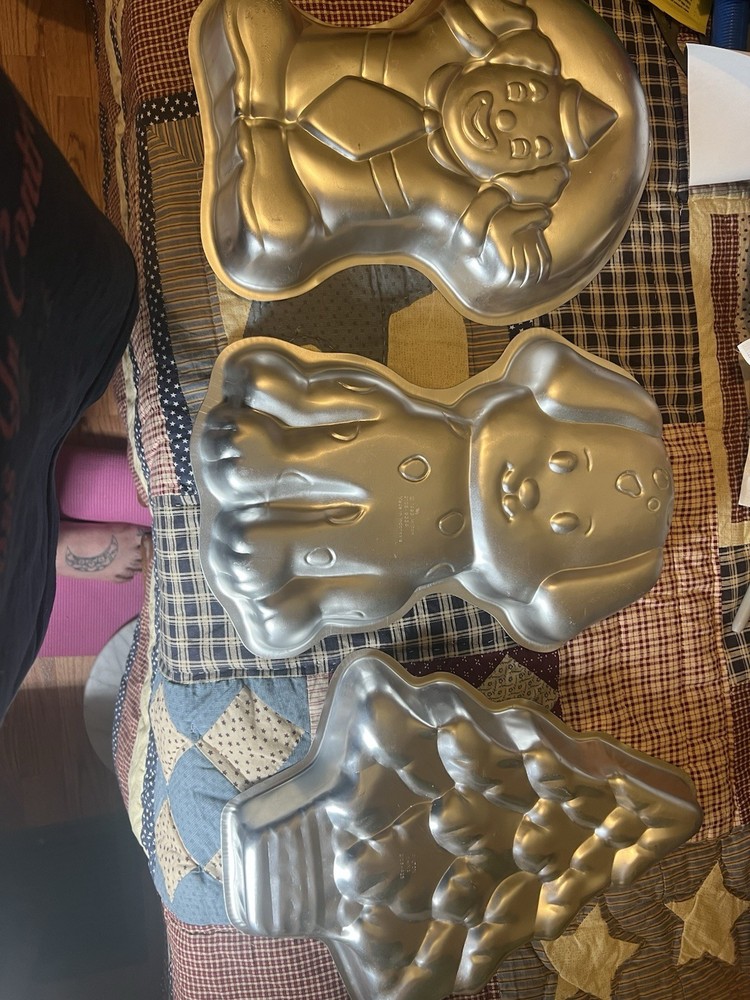 Three Wilton Cake Pans
