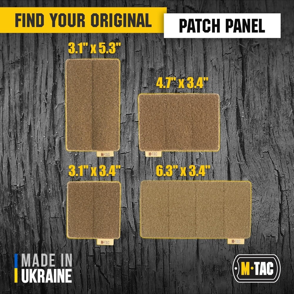 Versatile Coyote Loop Tactical Patch Panel for Seamless Molle Integration