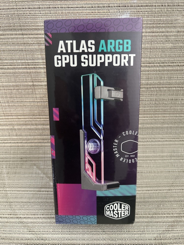 Cooler Master Atlas ARGB GPU Support Bracket With Infinity Mirror - New & Sealed