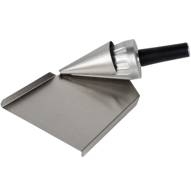 Waffle Cone Maker Ice Cream Roller Mold Big Rolling Forming Tool 10" 2-Piece Set