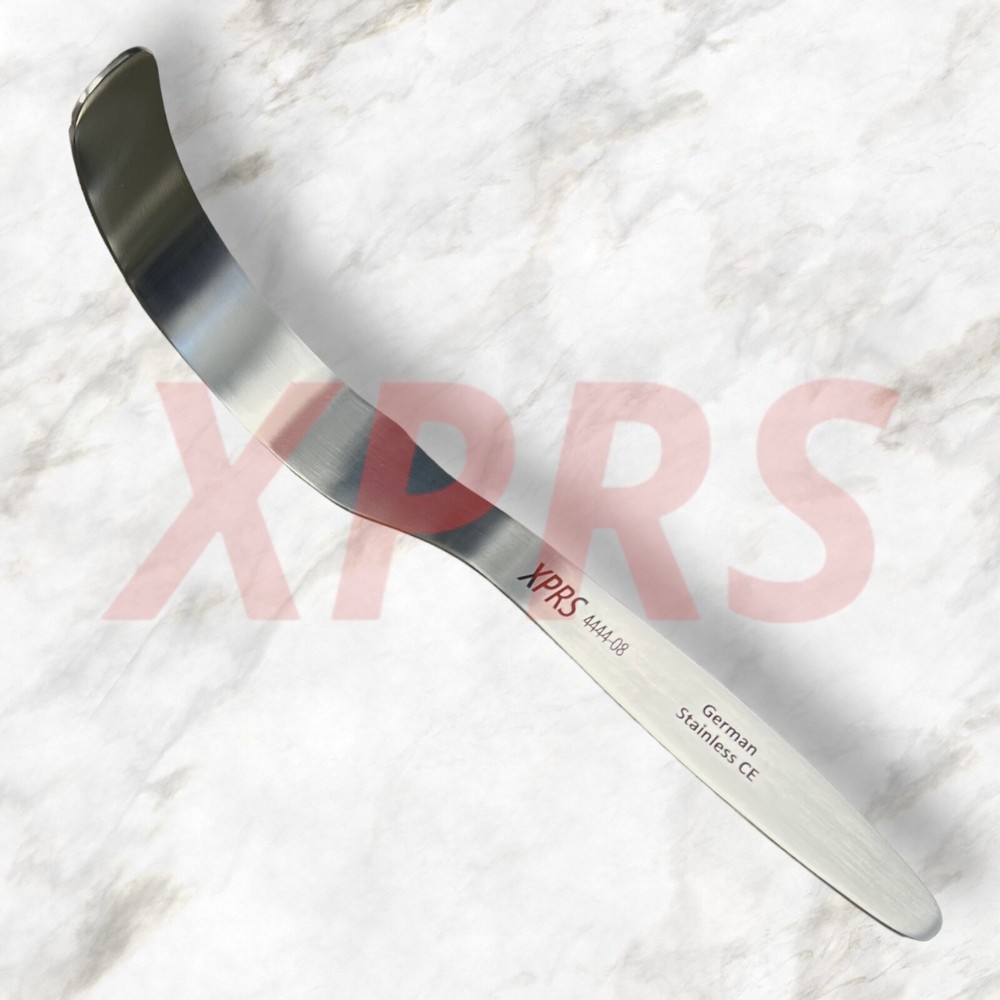 Deaver Retractor, Flat Grip Handle, 12" x 1", Premium German Stainless