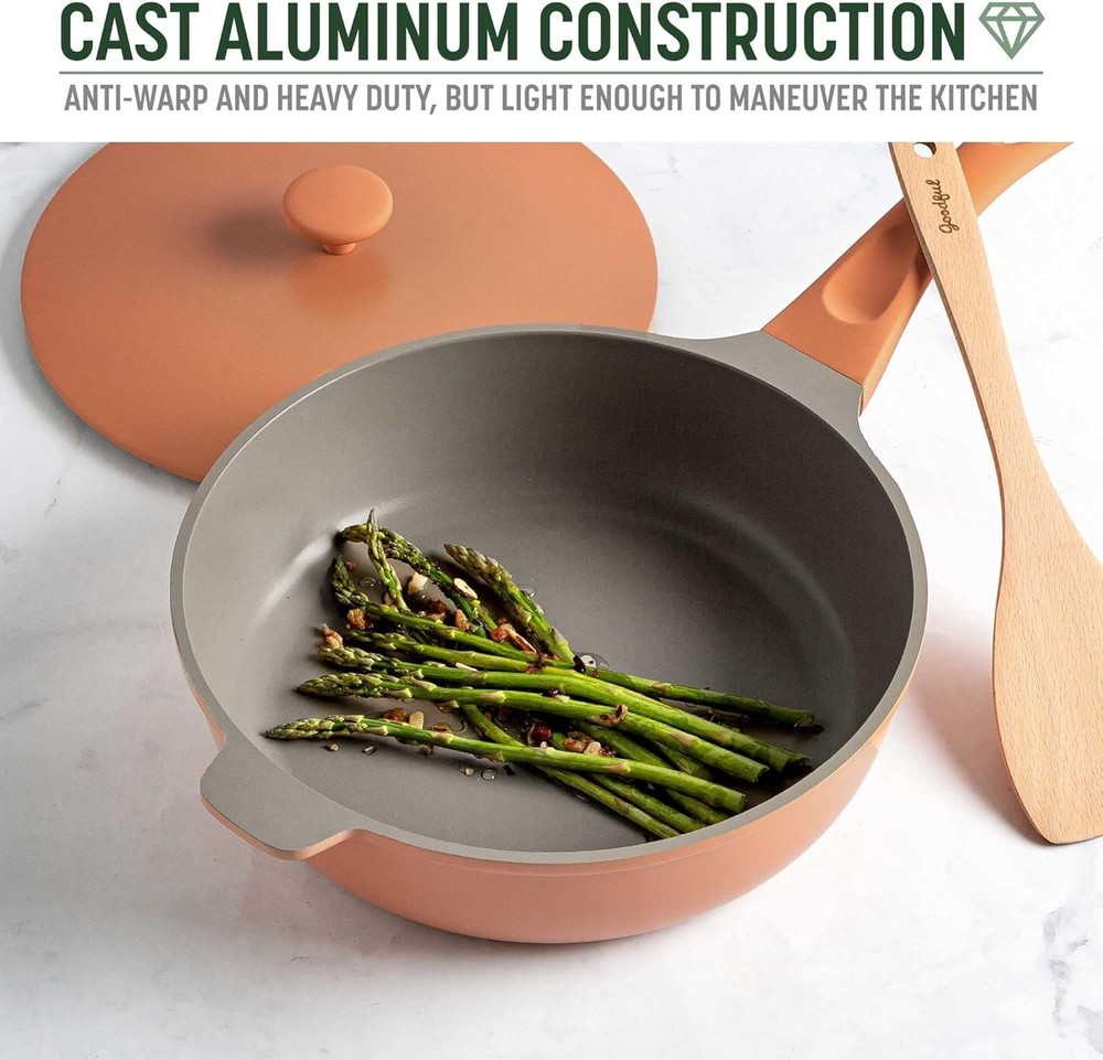 All-in-One Pan, Multilayer Nonstick, High-Performance Cast Construction, Mult...