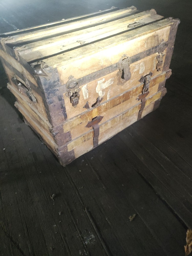 Antique Steamer Trunk
