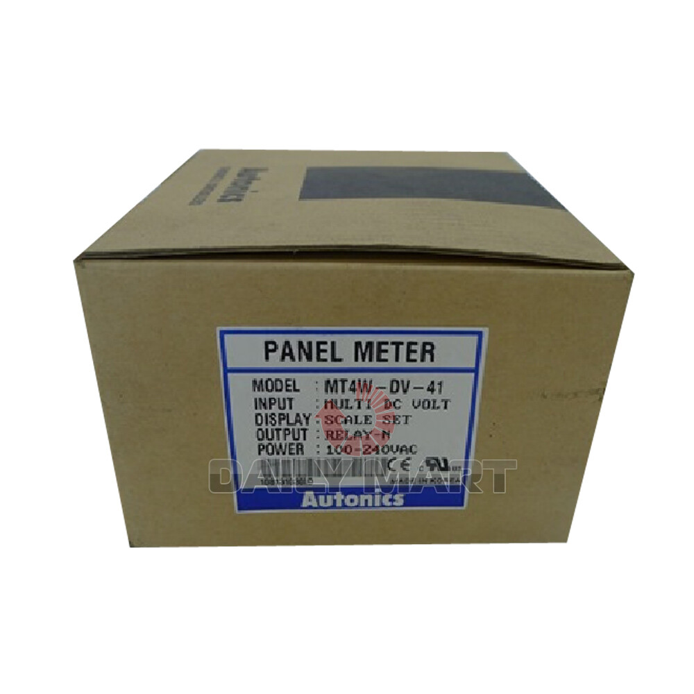 New In Box AUTONICS MT4W-DV-41 Panel Meter