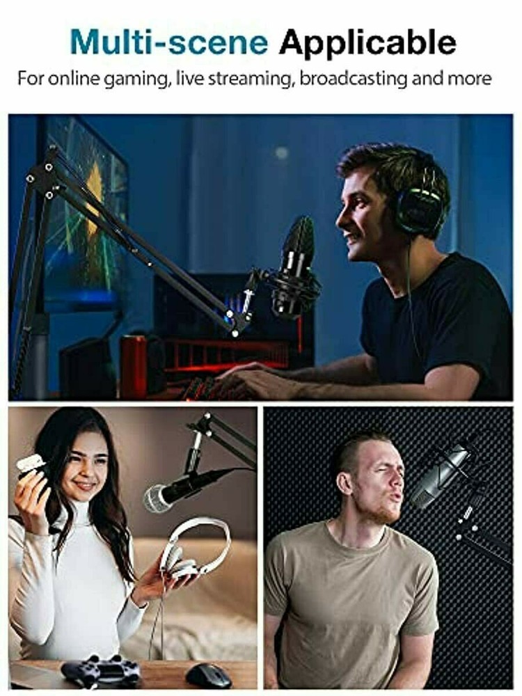 InnoGear Microphone Stand MU047 windscreen pop filter boom mic mount studio