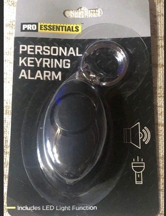 Pro Essentials Keychain Security Alarm Protection Alert 100 Decimal Sound