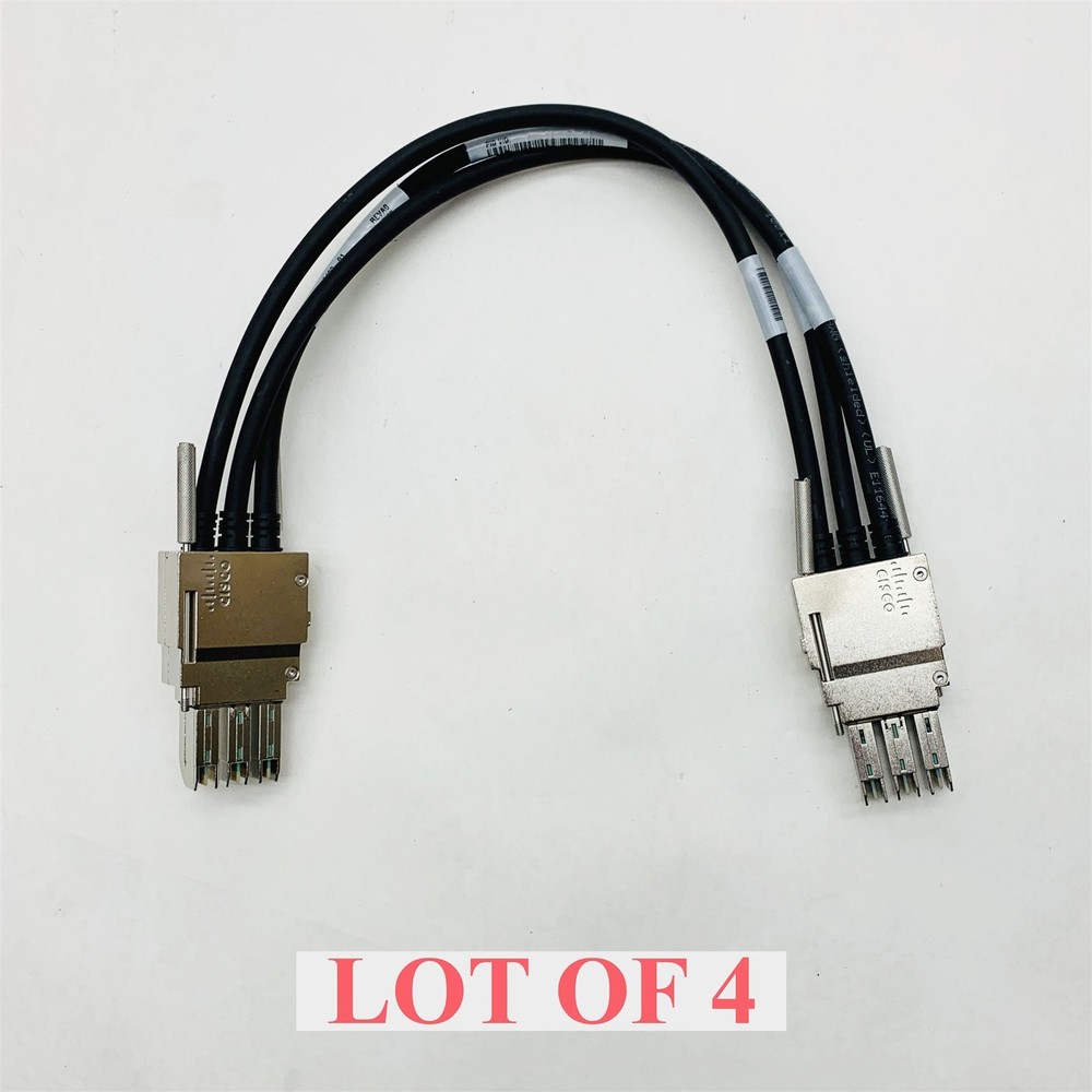 Cisco STACK-T1-50CM V01 50CM Stackwise Stacking Cable 800-40403-01 LOT 4