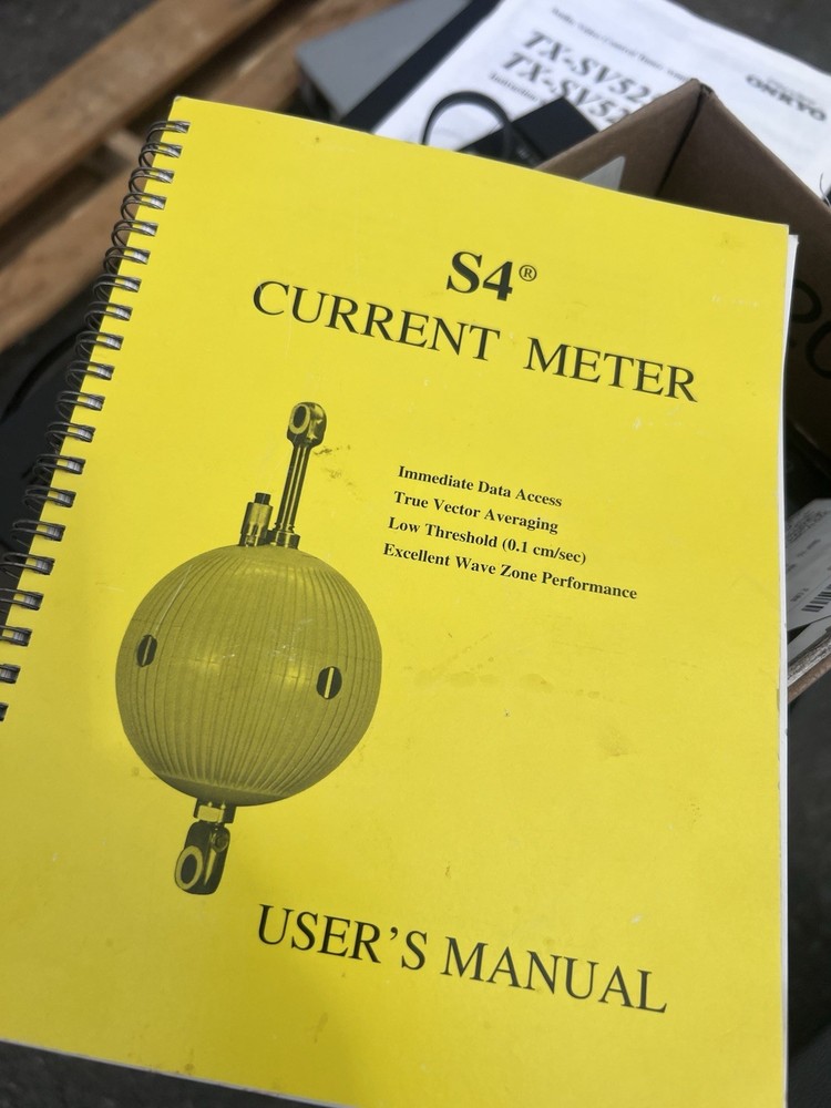 InterOcean System S4 Current Meter UNTESTED