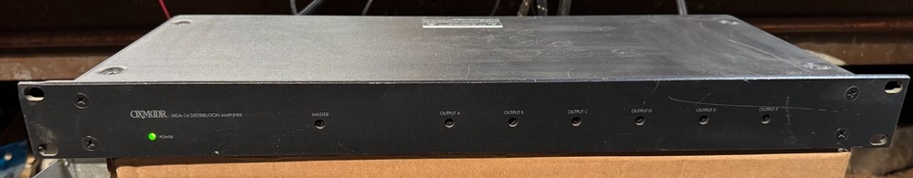 Oxmoor MDA-16 Distribution Amp, 1 in, 6 out