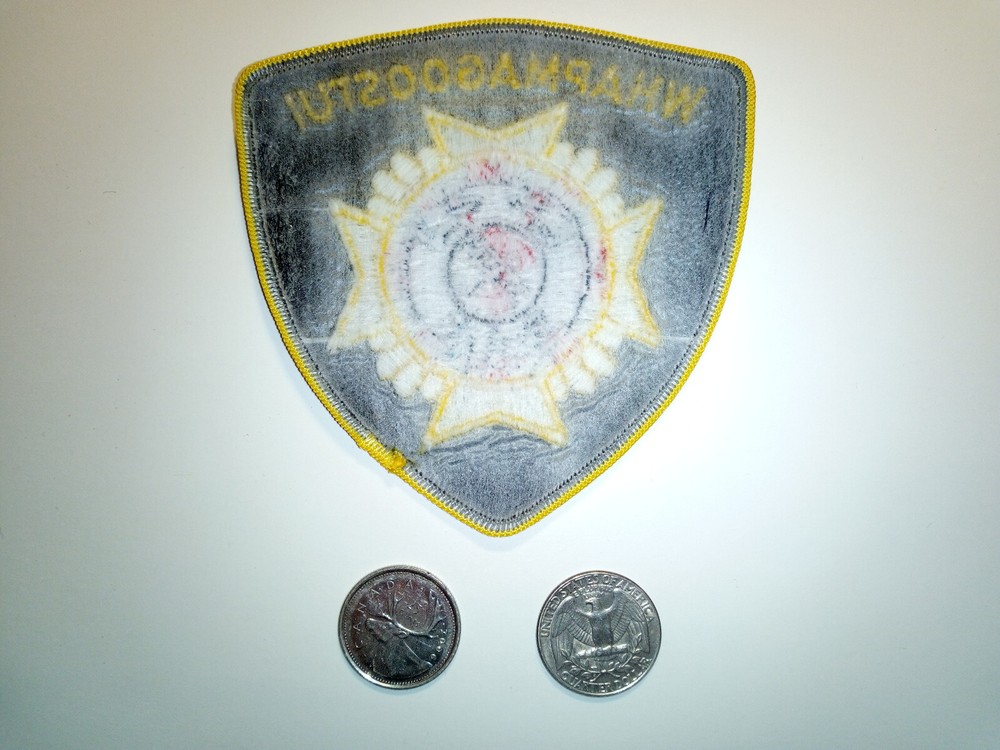 Whapmagoostui Fire Department Patch Badge Crest
