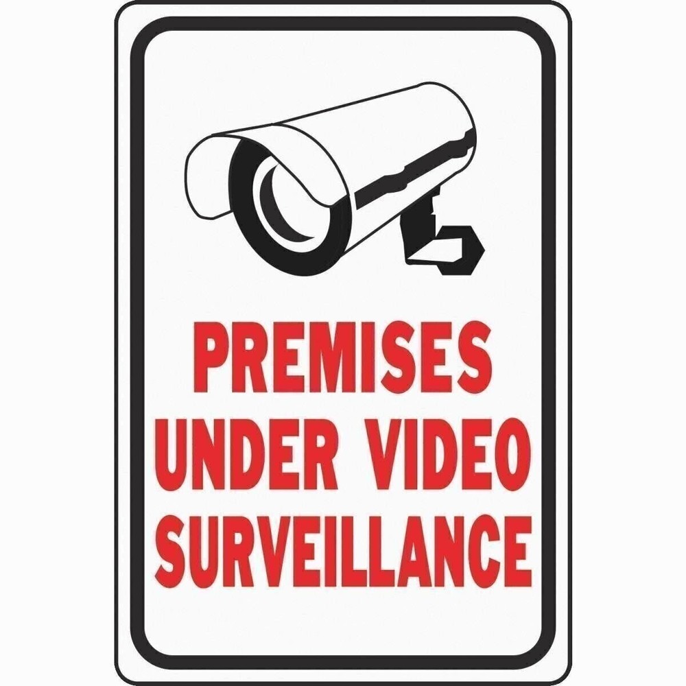 Hy-Ko Video Surveillance Sign