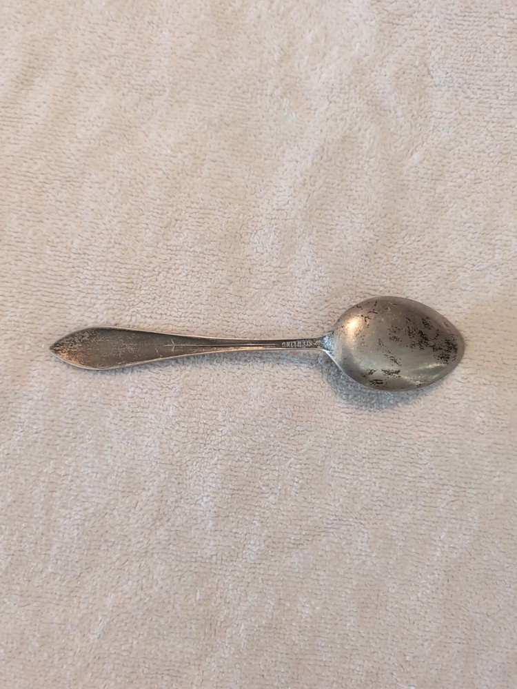 Sterling Souvenir Spoon Wyoming