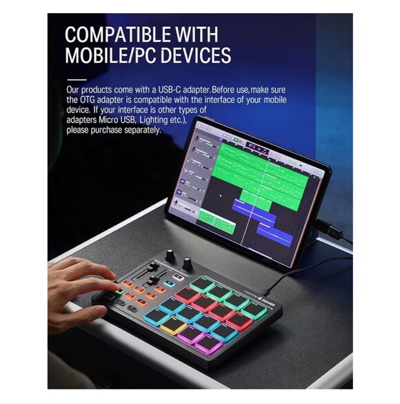 DONNER Starrypad Pad Controller Brand New