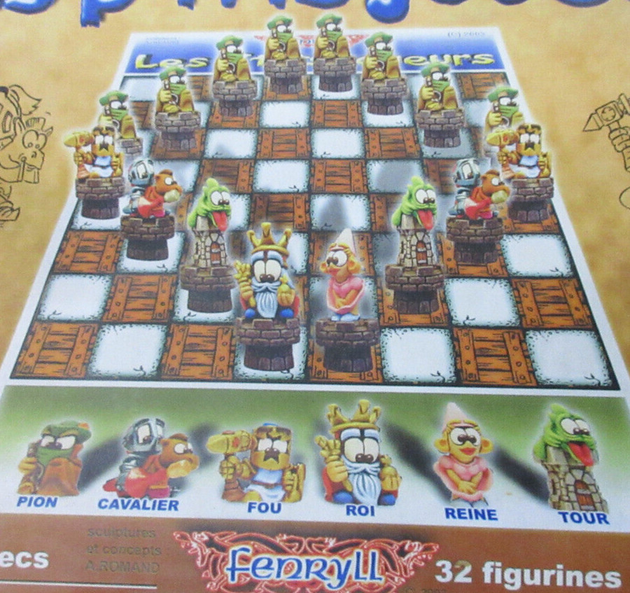 Fenryll Starter Resin Chess set Paintable