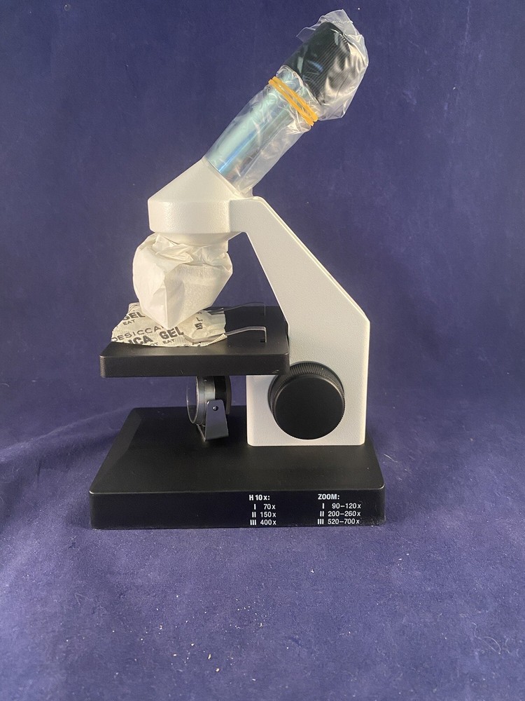 Wolfe Cadet Student Activity Microscope 700X Battery Operated Light NEW