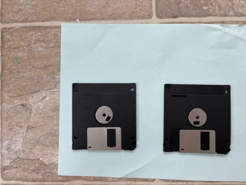 Vintage 3Com EtherDisk Version 2.12 PC Computer Software 3.5" Floppy Disk