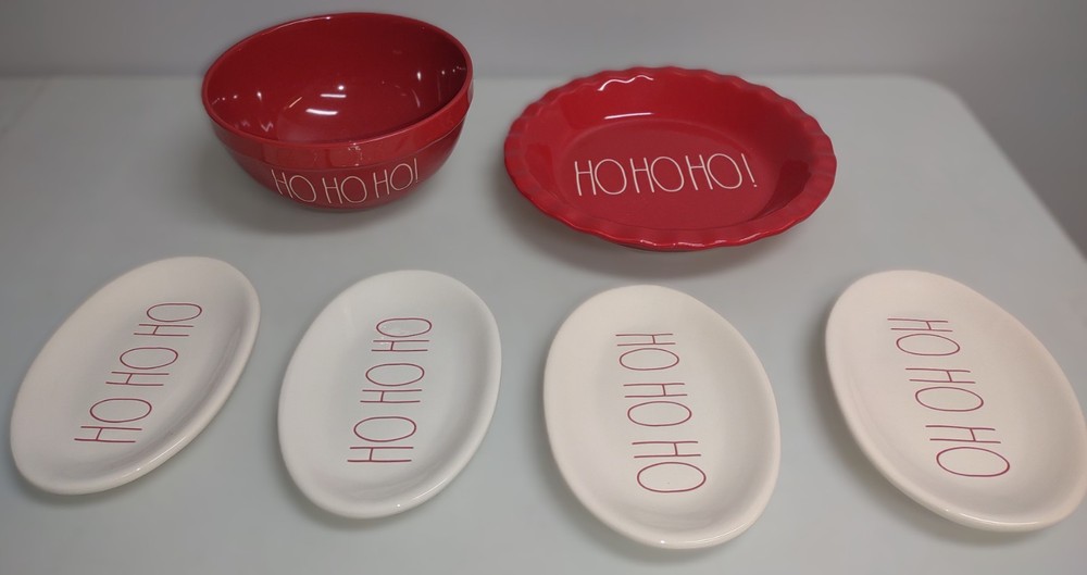 Rae Dunn "HoHoHo" Baking Bundle