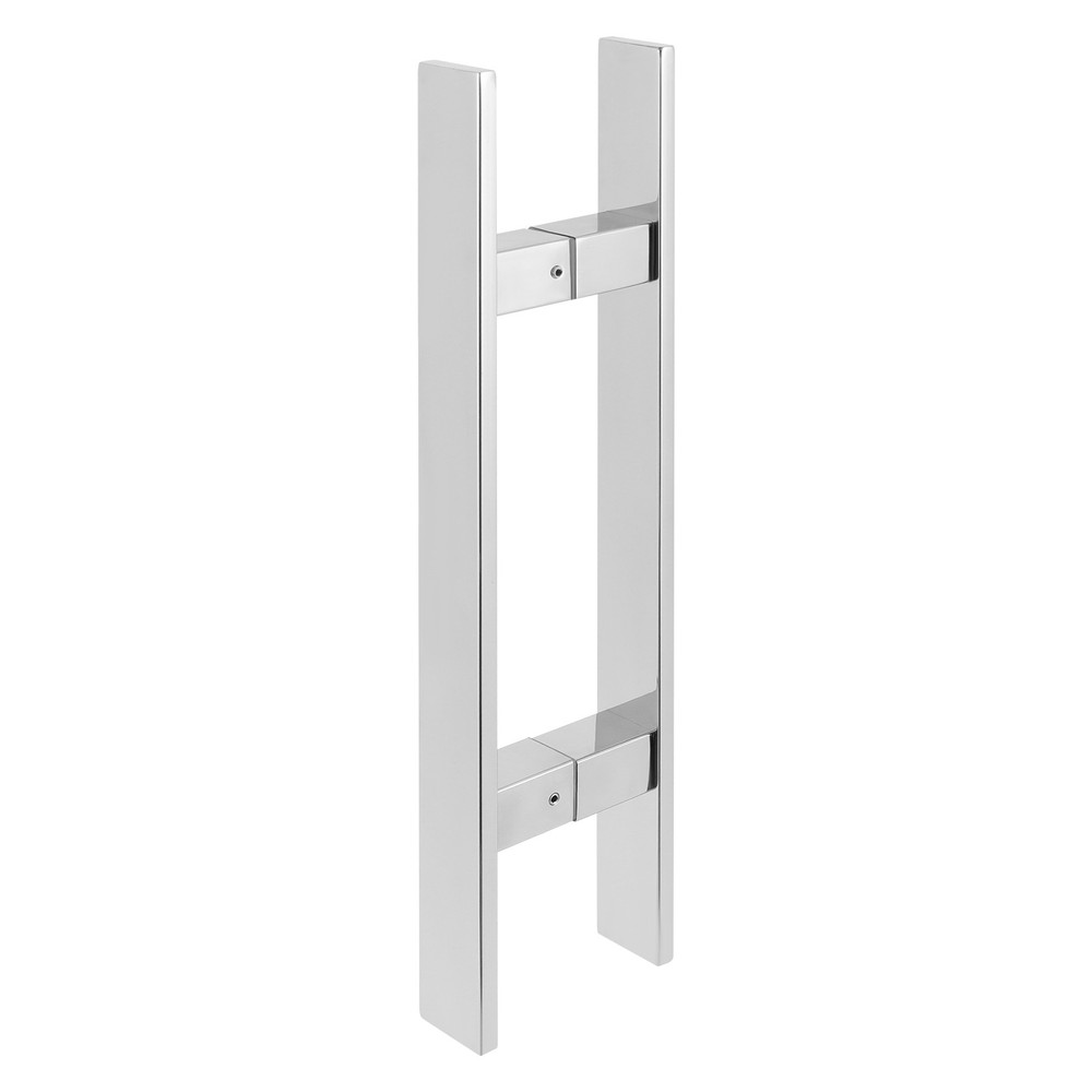 Modern Stainless Steel Double-Sided Pull Handle, H-Shaped Design