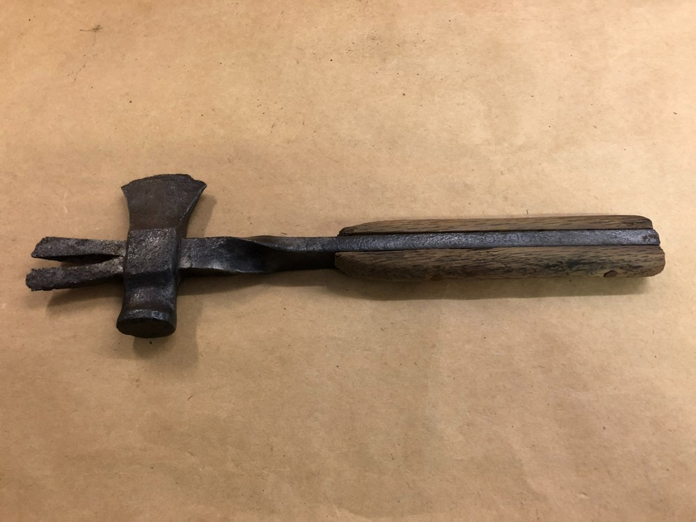 Vintage Bridgeport Iroquois Crate Hammer, Axe, Nail Puller  Multi Tool