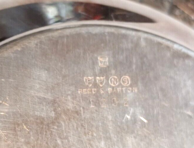 Vintage Reed & Barton Silverplate Bowl Platter 1202