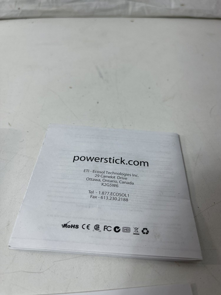 Power Stick Ecosol Technologies 8gb Memory Plus Power Backup