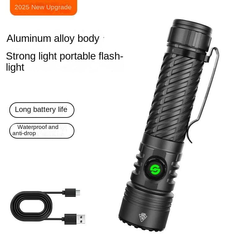 Powerful Flashlight High Lumens 2000, LED Flashlight Rechargeable Use 21700 B...