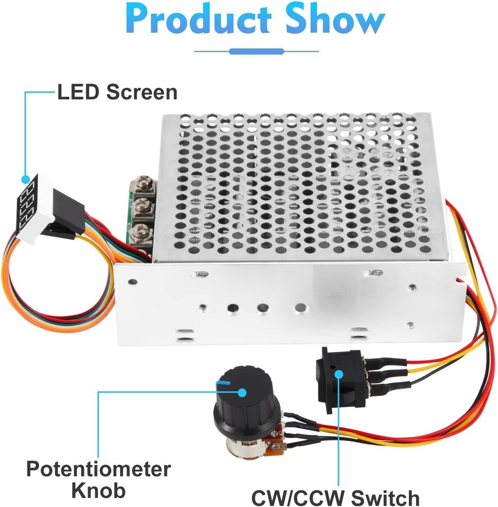 Motor Speed Controller with Forward-Brake-Reverse